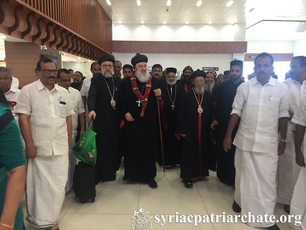 Patriarch Mor Ignatius Aphrem II in Kerala for the 3rd Apostolic Visit