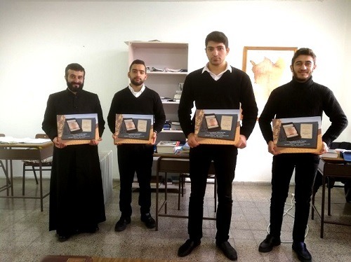 Kalemkiarian Family Donates Gospel Concordances to the Armenian Orthodox Seminary in Jerusalem