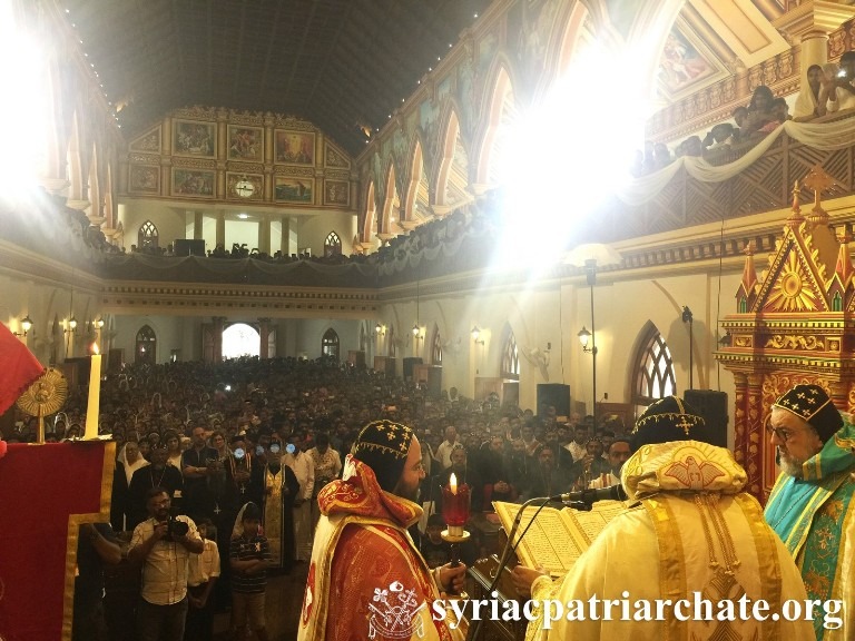 Syriac Patriarchal Divine Liturgy Held at Malecuriz Dayro