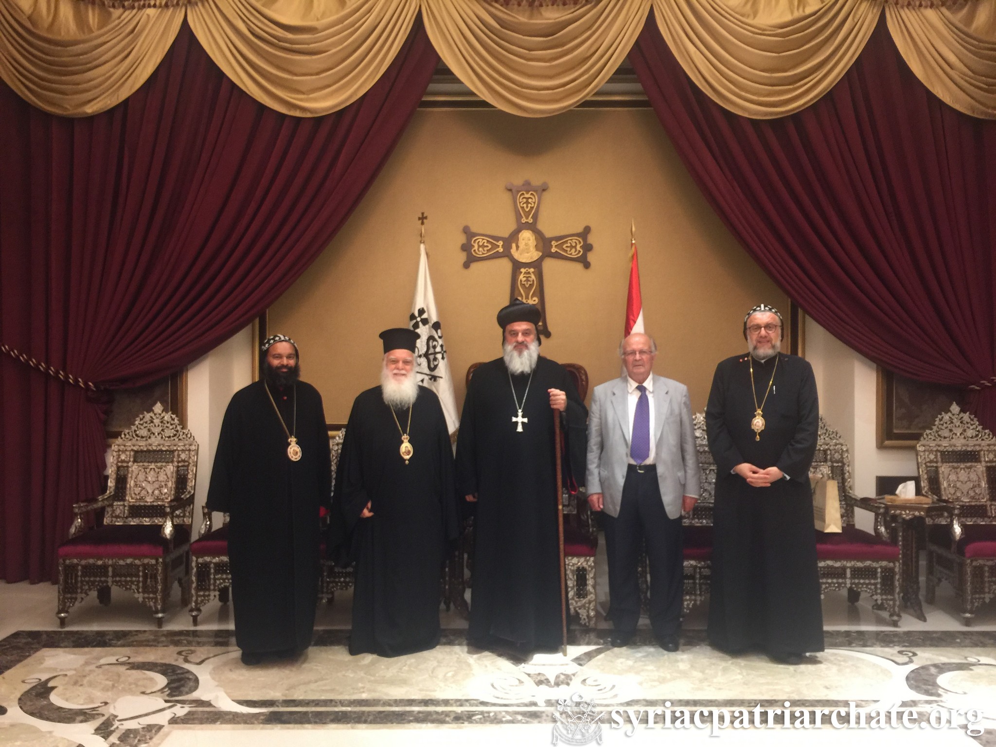 Visit of the Delegation from the Church of Greece to the Syriac Orthodox Church– Atchaneh