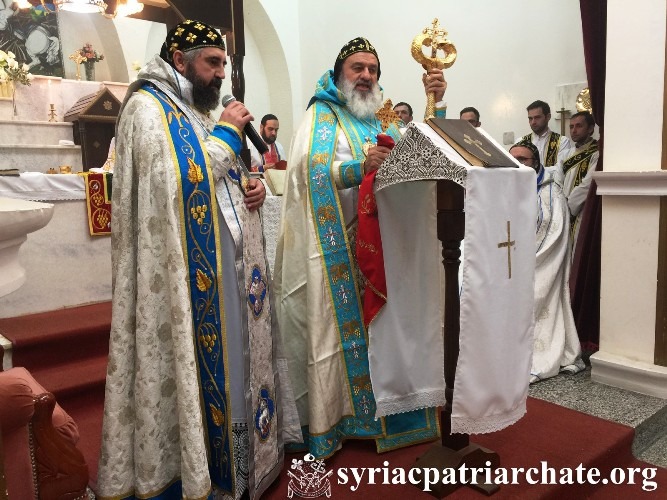 Patriarchal Holy Qurobo in Frias