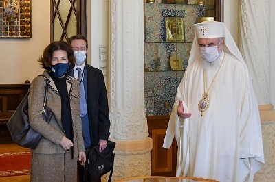 Patriarch Daniel welcomes new French Ambassador to Romania