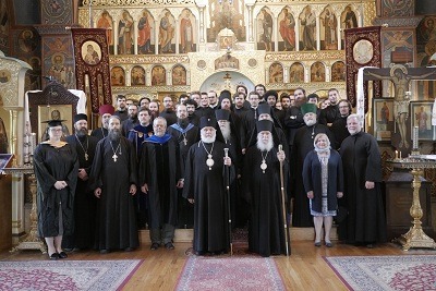 73rd Commencement Ceremony at Holy Trinity Seminary in Jordanville, NY