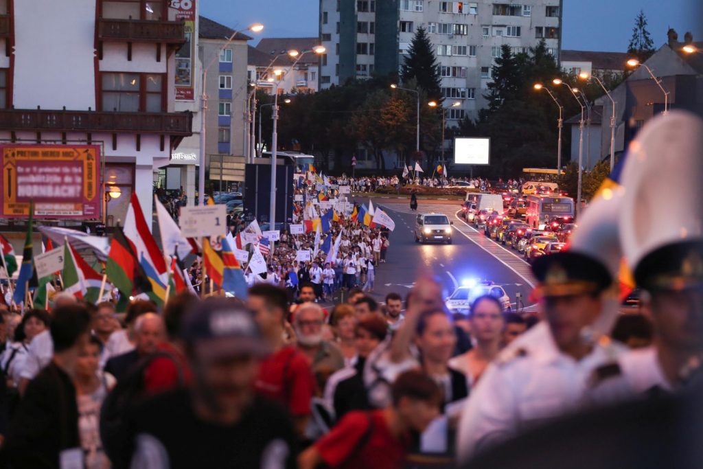 Thousands of Orthodox Youth Marched in Solidarity with the Church in Sibiu- Romania