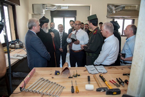 Syriac Orthodox Church Opens New Center (Factury) for the Production of Artificial Prostheses