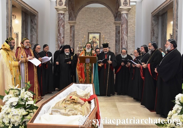 Holy Qurobo and Funeral of Late Archbishop Mor Philoxenus Matta Chamoun