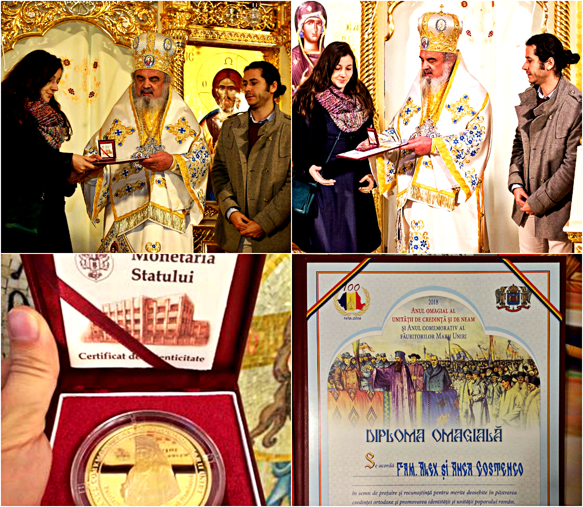 OCP Delegate Anca Constenco Honored with the Union Centennial Medal by Patriarch Daniel of Romania