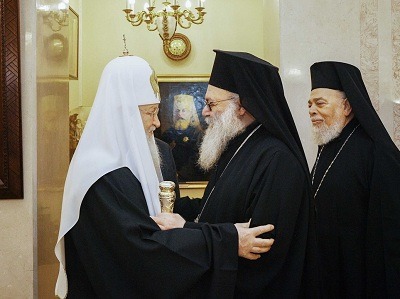 Patriarch John X of Antioch Expressed Gratitude to Patriarch Kirill, the Russian Church, the Russian People and the Russian Federation