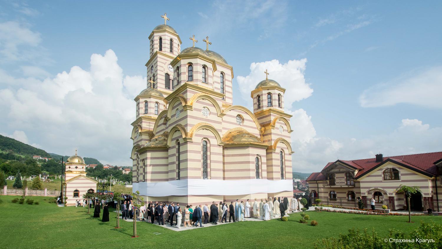 Patriarch Consecrates Saint Sava Church in Mrkonjic Grad