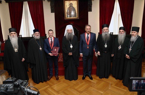 Director-General of Radio and Television of Vojvodina Decorated With the Order of Saint Sava