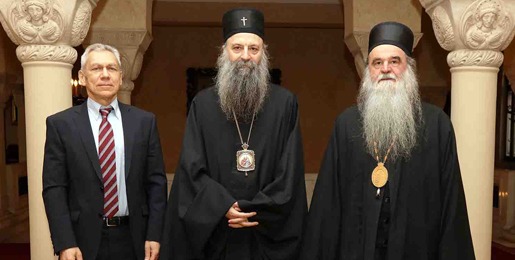 Serbian Patriarch received the Ambassador of Russia