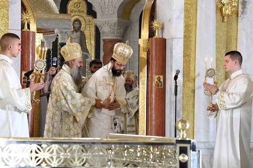 Archimandrite Damaskin Consecrated Bishop of Mohacs