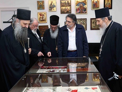 Patriarch Porfirije Opens the Memorial Room of the Late Patriarch Pavle in Rakovica Monastery