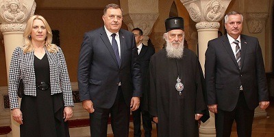 The Highest Representatives of the Republika Srpska Visits the Serbian Patriarch