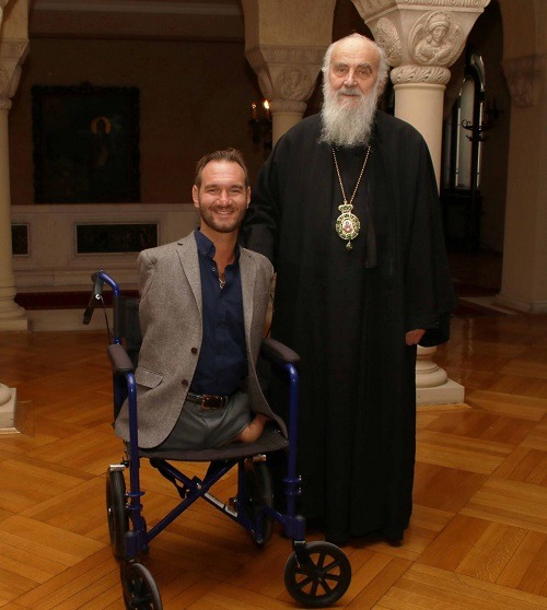 Serbian Patriarch Received Nik Vujicic