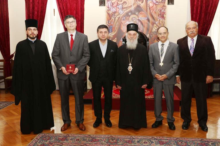 Serbian Church Honours Interparliamentary Assembly on Orthodoxy (I.A.O)