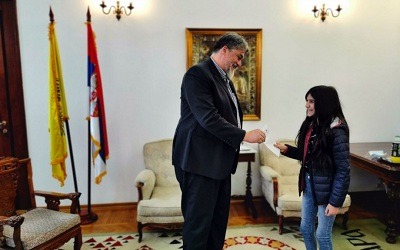 Chilandar Monastery Awarded a Scholarship to Biljana Cekic – Dara of Jasenovac