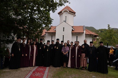 The Serbian Patriarch Consecrated Transfiguration Church at Prolom Banj