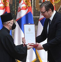 The Faculty of Orthodox Theology of the University of Belgrade Awarded the Sretenje Order of the first degree