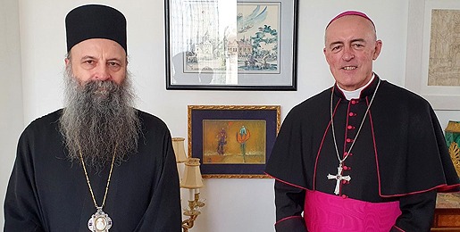 Serbian Patriarch Meets Apostolic Nuncio in Croatia
