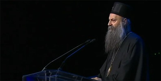 Speech of His Holiness the Serbian Patriarch Porfirije at the academy on the anniversary of the NATO bombing