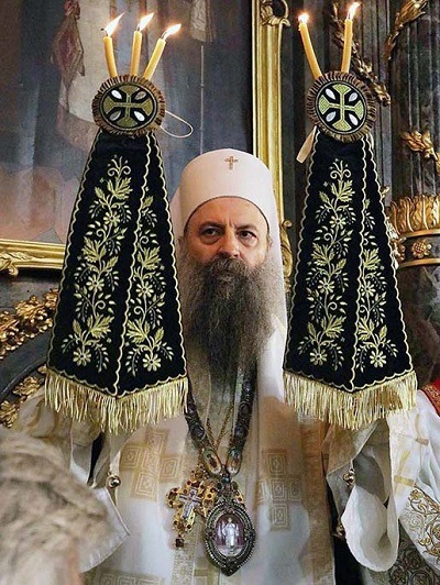 His Holiness Porfirije, Archbishop of Pec, Metropolitan of Belgrade and Karlovci and Serbian Patriarch enthroned