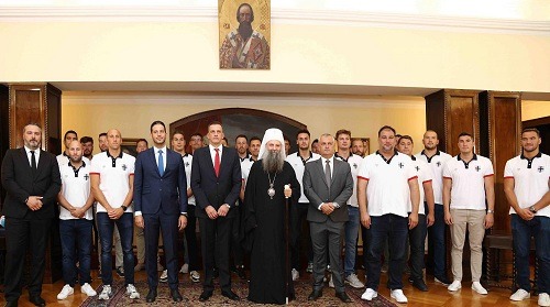 Patriarch Porfirije Lauds Serbian Olympians