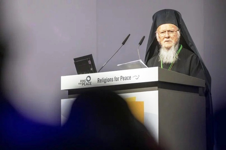 Patriarch Bartholomew at the 10th World Assembly of Religions for Peace