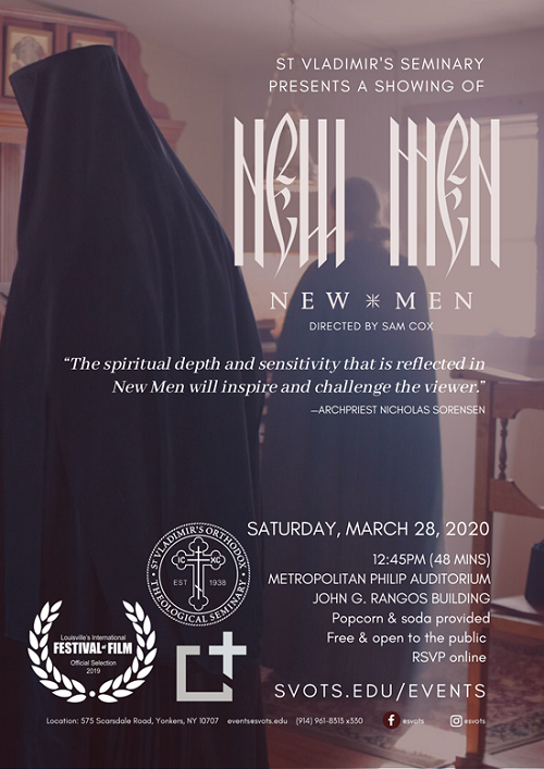 Catch special screening of ‘New Men’ film at St. Vladimir’s