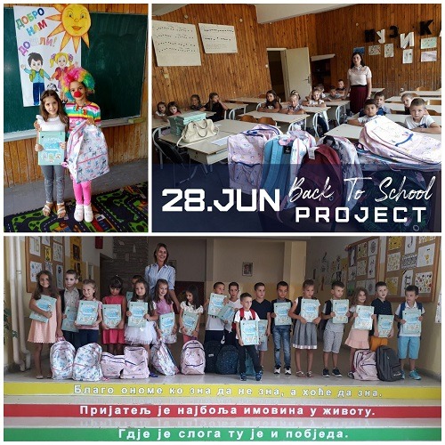 Back to School Project ‘Uspešno Završen’ by 28 Jun NGO