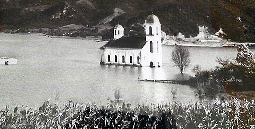 The Memory of the Flooded Church in Drinjaca has not been Faded Out