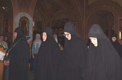 Monastic Tonsure in Russian Gethsemane