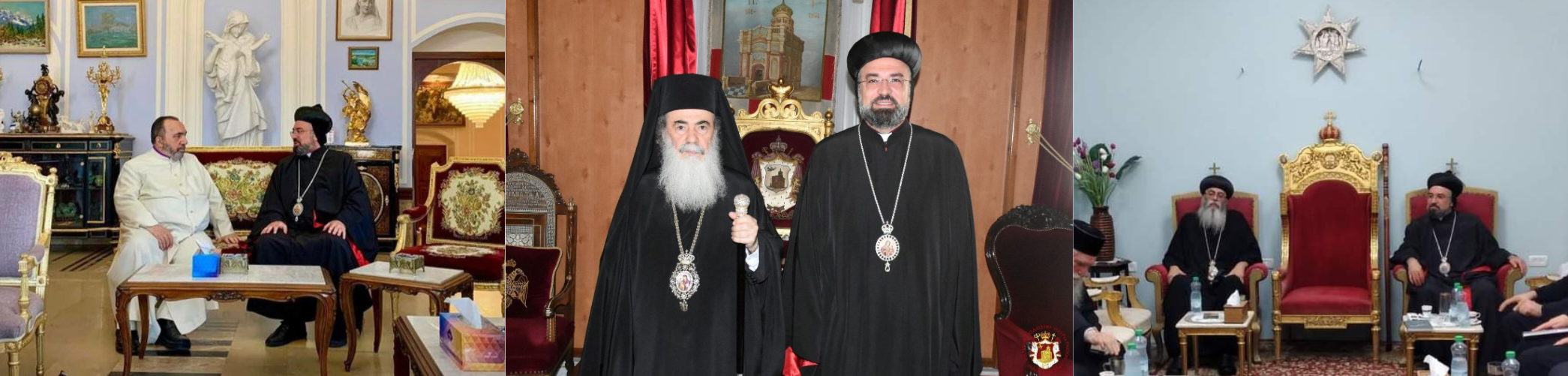 Archbishop Mor Anthimos of Jerusalem Visited Primates of Orthodox Churches in Jerusalem