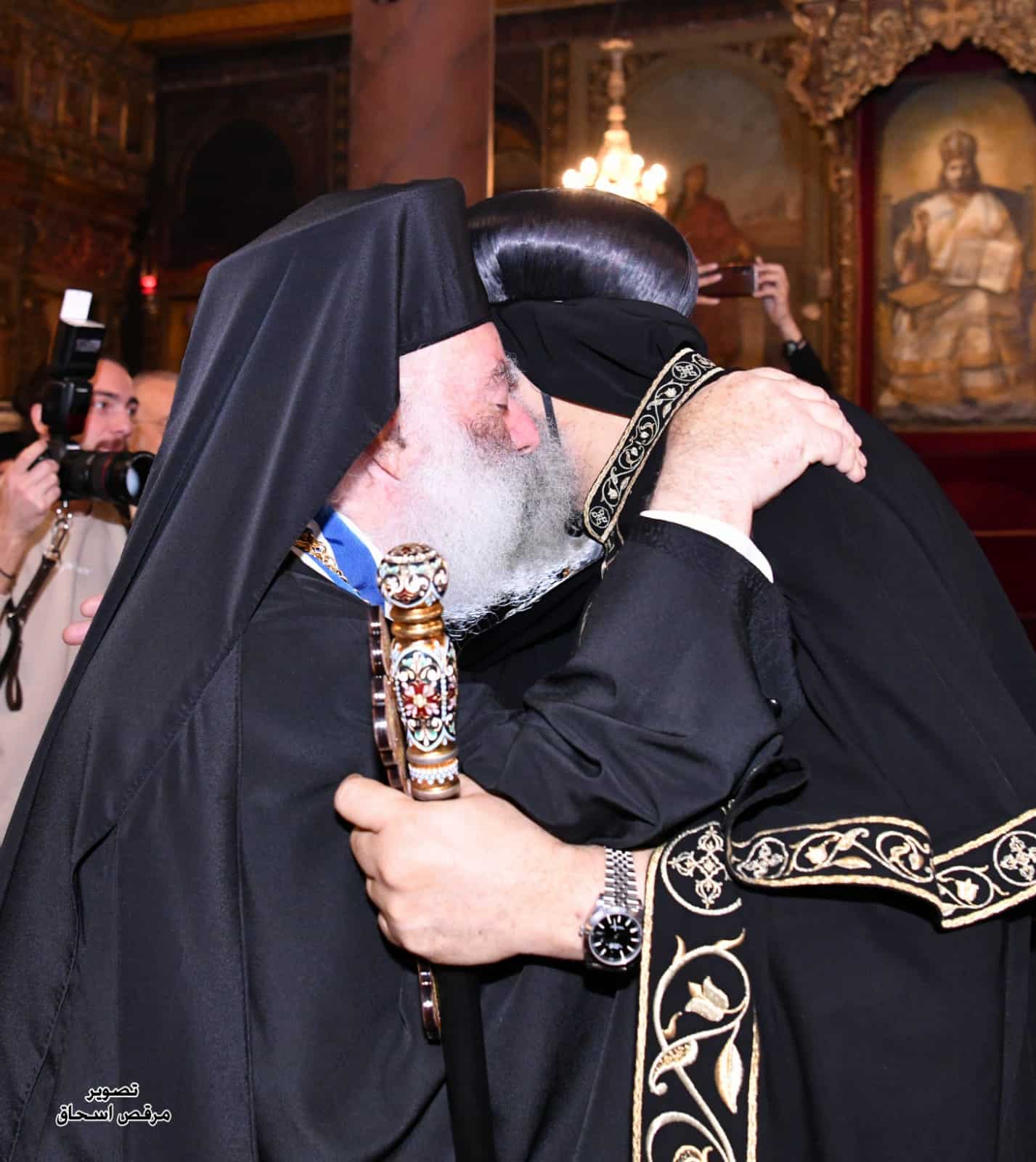 Pope Tawadros II Visited Patriarch Theodore II