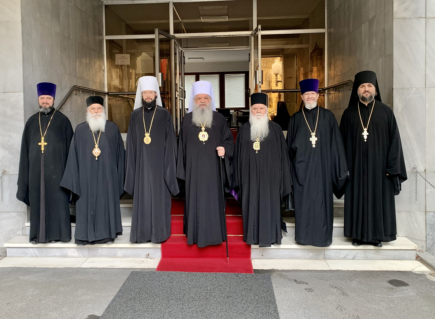 Metropolitan Anthony of DECR visited HB Stefan, Archbishop of Ohrid and Macedonia