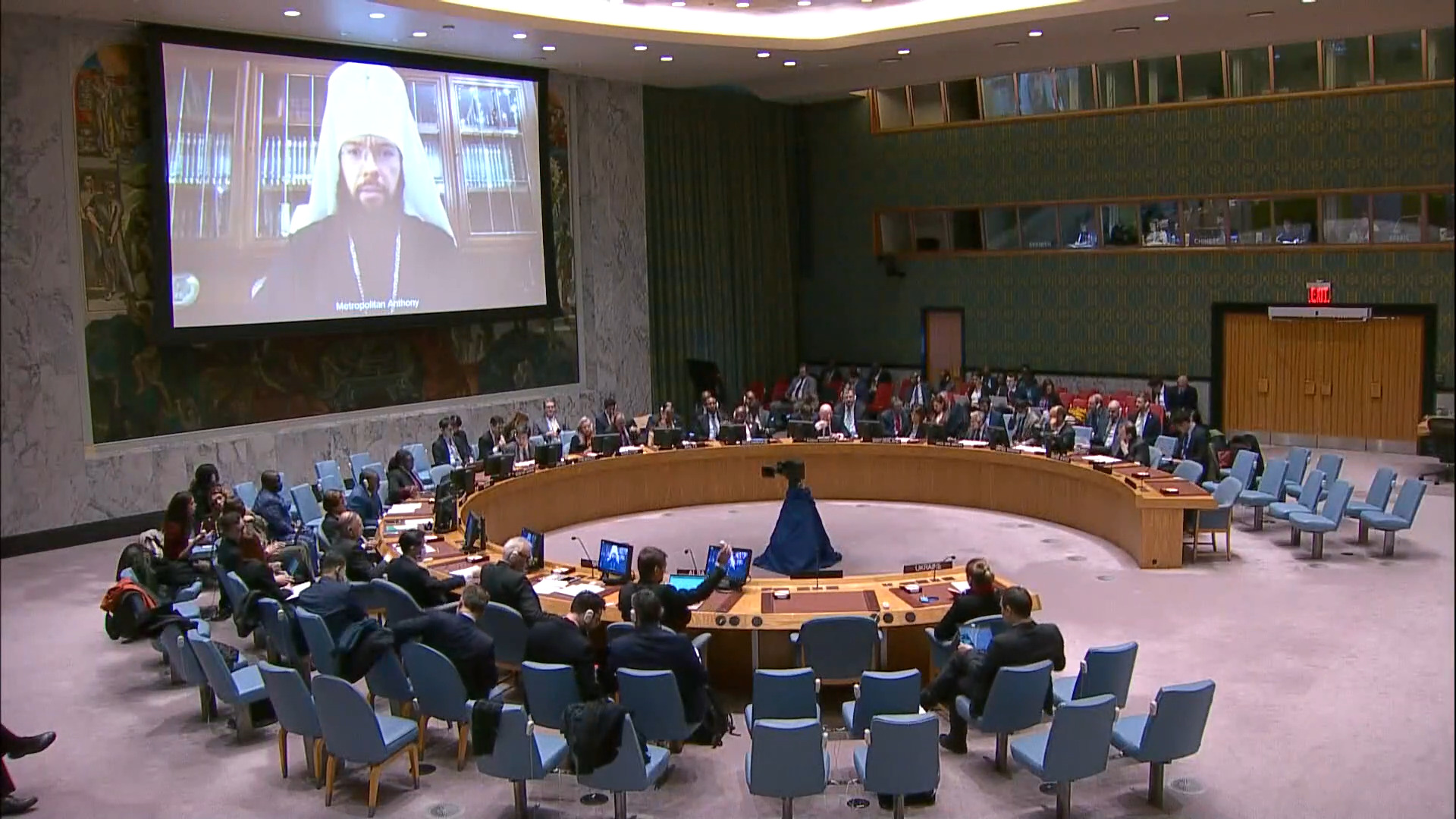 The High Peace-Making Potential of the Russian Church is Undermined by the Ukrainian Authority’s Attempts to Destroy the Ukrainian Church: DECR Chairman at UNSC