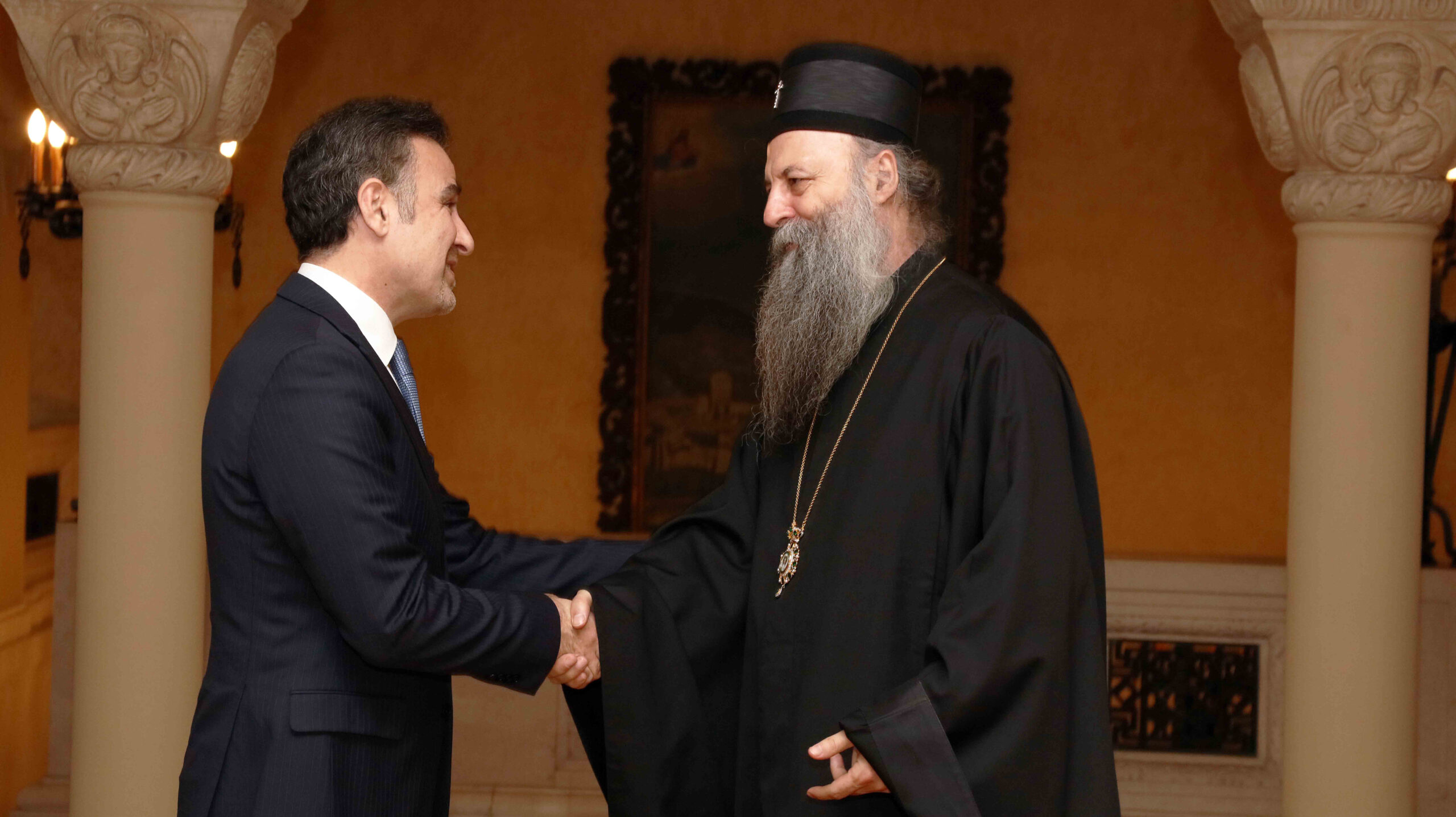 Ambassador of Syria to Serbia Thanked Serbian Orthodox Church for its Help and Aid