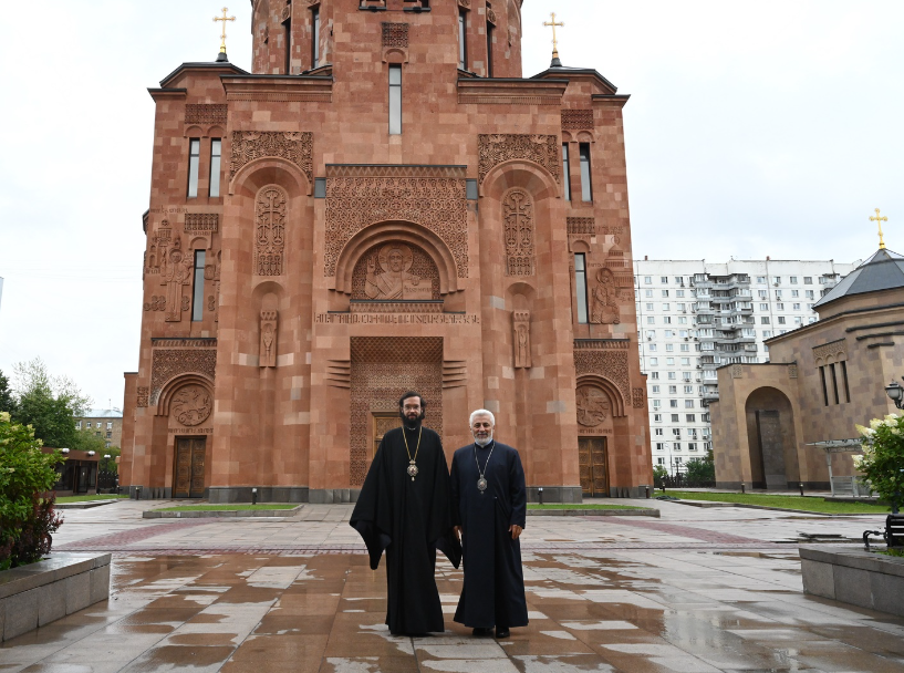 Metropolitan Anthony of DECR Visited Armenian Diocese of New Nakhichevan and Russia