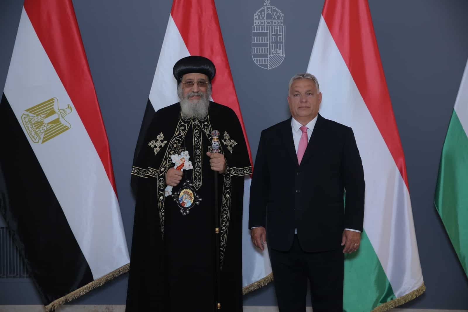 Viktor Orban of Hungary Received Pope Tawadros II