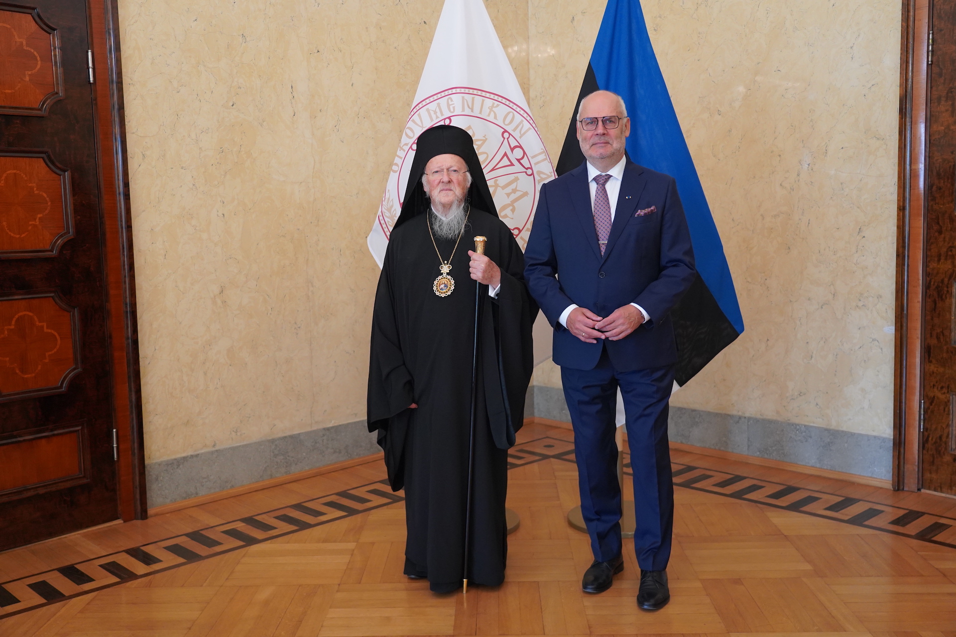 Ecumenical Patriarch Met with President and Prime Minister of Estonia