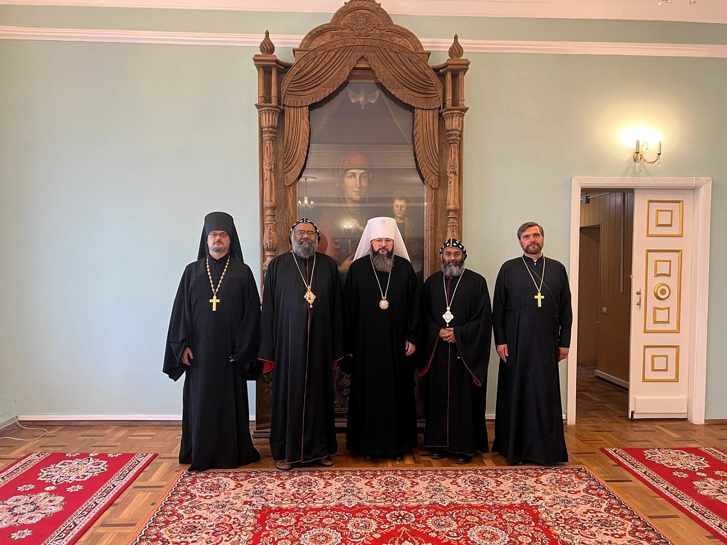 Hierarchs of the Malankara Church visited the Smolensk Metropolis