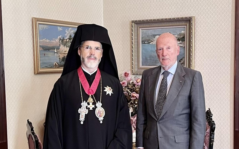 Western and Central European Metropolitan Anthony Awarded the Royal Order of ‘St. Alexander