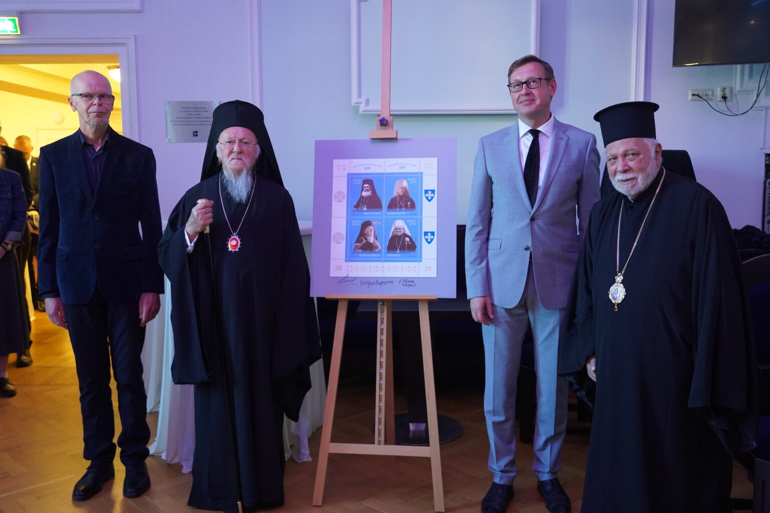 Estonia Issues Postal Stamp Commemorating the 100th Anniversary of Autonomy for the Church of Estonia