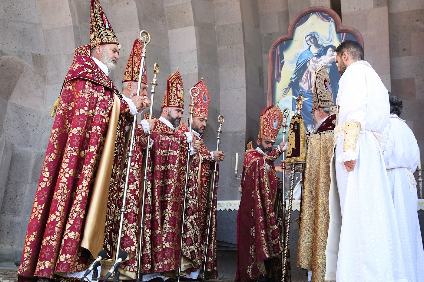 Five Bishops Consecrated for Armenian Apostolic Orthodox Church