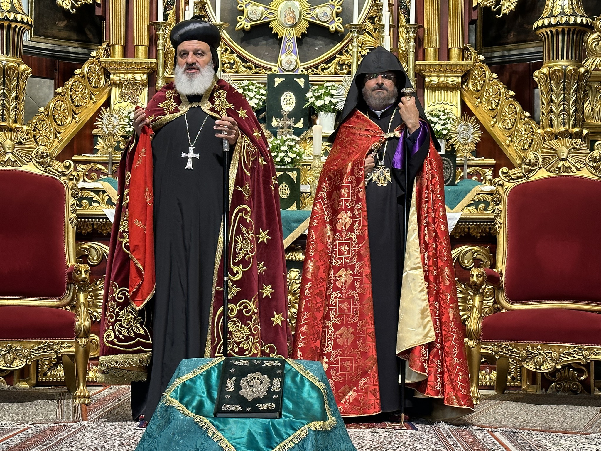 Syrian Orthodox Patriarch Ignatius Aphrem II Visits Armenian Patriarchate of Constantinople
