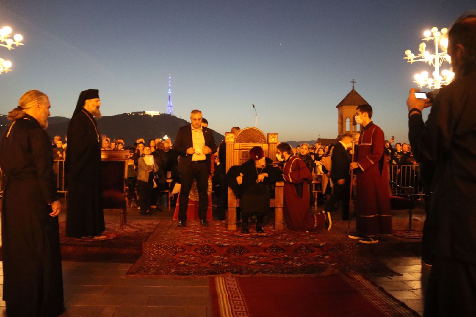 Over 800 Children Added to the Godchildren of Catholicos-Patriarch His Holiness Ilia Through 68th Universal Baptism