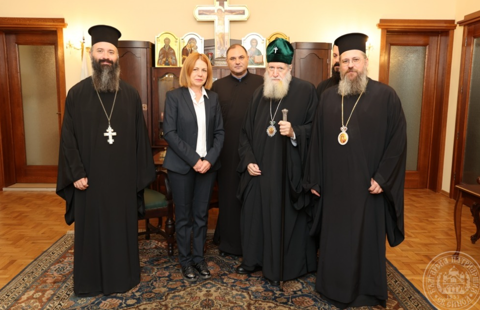 Patriarch Neophyte Received Mayor of Sofia Yordanka Fandakova