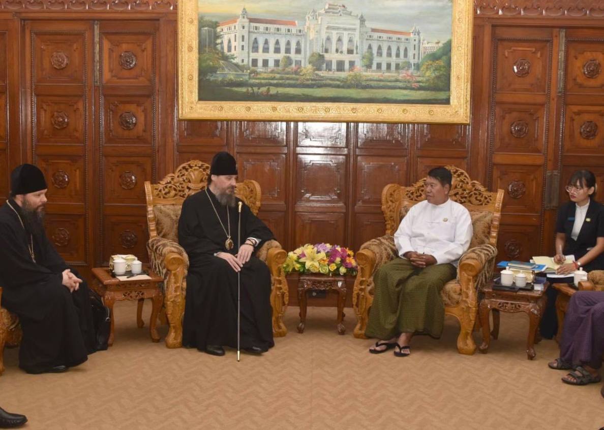 Russian Patriarchal Exarch of Southeast Asia Visited Myanmar