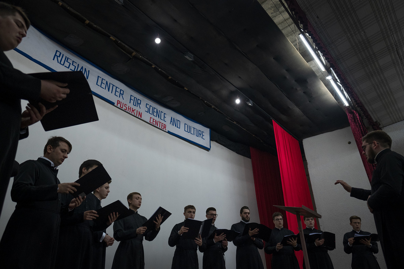 Choir of the Moscow Theological Academy Performs in Addis Ababa