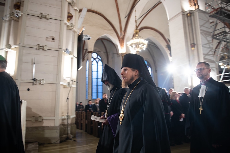 Orthodox Hierarchs Join Celebrations for the 105th Anniversary of the Republic of Latvia’s Declaration of Independence